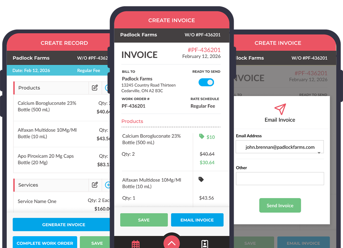 Create Invoice Create Invoice