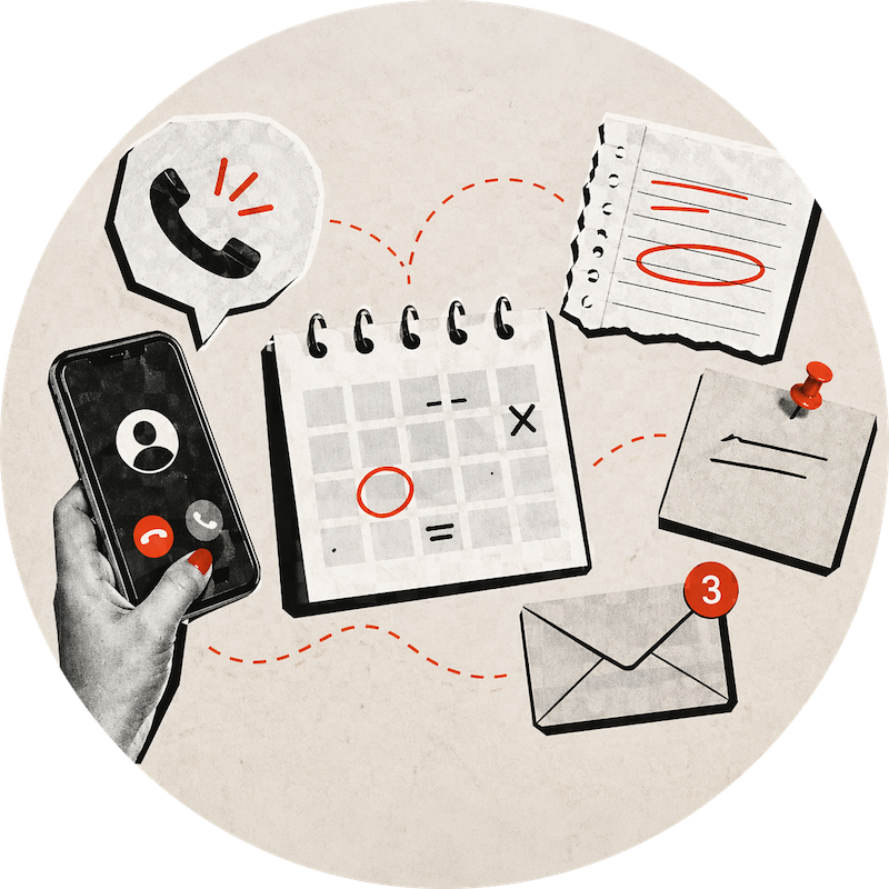 Scheduling is scattered