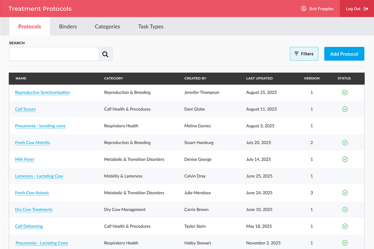 Treatment Protocols Treatment Protocols